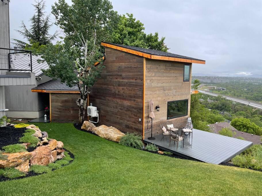 Vila Luxury Alpine Treehouse Holladay Exteriér fotografie